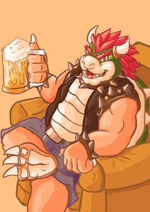 Rating: Safe Score: 0 Tags: 2013 2_horns alcohol anthro beer belt beverage biped bowser chair claws clothed clothing e621 feet food furniture hindpaw horn koopa lowemond male mario_bros muscular muscular_anthro muscular_male nintendo paws red_eyes scalie sitting smile solo spikes User: bunchy7s