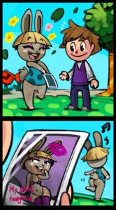 Rating: Questionable Score: 0 Tags: animal_crossing anthro bedroom_eyes bittenhard blush blush_stickers bonbon_(animal_crossing) bottomless bottomwear bra butt clothed clothing duo e621 eyelashes eyeshadow female flower footwear half-closed_eyes happy heart_symbol human interspecies kiss_mark lagomorph legwear leporid lingerie lipstick long_eyelashes makeup male mammal musical_note musical_symbol narrowed_eyes naughty_face navel nintendo outside panties pants photo plant purple_eyeshadow rabbit seductive shoes skimpy smile symbol text thigh_highs thong tree underwear User: bunchy7s