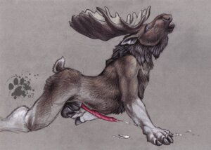 Rating: Explicit Score: 0 Tags: 1boy 2007 anthro antlers blotch cervine cervine_penis colored_background cum deer fur furry furry_only hooves horns male male_only masturbation moose penis rule34 solo tail User: bunchy7s