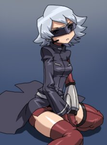 Rating: Questionable Score: 0 Tags: artist_request female gloves grey_hair hunter_j j_(pokemon) kneeling long_coat lowres nintendo pokemon pokemon_(anime) rule34 short_hair silver_hair thighhighs tinted_eyewear visor visor_(eyewear) User: bunchy7s