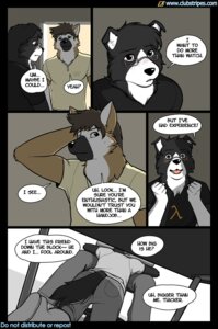 Rating: Explicit Score: 0 Tags: 2009 anthro blush border_collie canid canine canis clothed clothing clubstripes collie comic dialogue digital_media_(artwork) do_not_distribute domestic_dog duo_focus e621 english_text eyewear faceless_character faceless_male fellatio flashback glasses grant_(meesh) greyscale group hair hand_on_head herding_dog low-angle_view male male/male male_penetrated male_penetrating male_penetrating_male mammal meesh monochrome multiple_scenes oral pastoral_dog penetration penile pince-nez sex sheepdog shirt_logo tail text the_uninvited_guest url User: bunchy7s