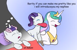 Rating: Safe Score: 0 Tags: brush caluriri dream duo e621 english_text equid equine feathered_wings feathers female feral friendship_is_magic hasbro horn mammal my_little_pony mythological_creature mythological_equine mythology nightmare princess princess_celestia_(mlp) rarity_(mlp) royalty simple_background text toony unicorn white_body white_feathers winged_unicorn wings User: bunchy7s