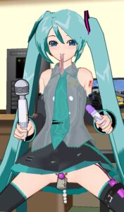 Rating: Explicit Score: 0 Tags: 1girl anal_beads aqua_hair blue_eyes censored condom condom_in_mouth detached_sleeves female hatsune_miku long_hair mouth_hold necktie no_panties object_insertion oekaki pussy rule34 sex_toy solo spread_legs tagme thighhighs twintails very_long_hair vibrator vocaloid User: bunchy7s