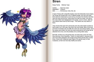 Rating: Questionable Score: 0 Tags: 3:2 avian e621 english_text european_mythology feathered_wings feathers feet female greek_mythology green_eyes hair hard_translated harpy humanoid kenkou_cross mammal monster_girl_(genre) monster_girl_profile mythological_avian mythological_creature mythology one_eye_closed purple_hair siren smile solo talons text the_more_you_know third-party_edit toes translated translation_edit winged_humanoid wings User: bunchy7s