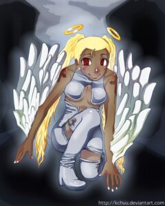 Rating: Safe Score: 0 Tags: 4:5 angel angel_humanoid christian_cross christian_symbol christianity clothed clothing cross e621 feathered_wings feathers female halo humanoid kchuu kisa_vanitas kneeling not_furry pointed_cross red_eyes religion religious_symbol skimpy solo tattoo tokyo_akazukin winged_humanoid wings User: bunchy7s
