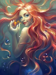 Rating: Safe Score: 0 Tags: 5_fingers air_bubble aquatic ariel_(disney) bare_shoulders blue_body blue_eyes blue_scales blue_tail bubble cyprinid cypriniform disney duo e621 elena_berezina eyebrows eyelashes female feral fingers fish goldfish hair human_torso humanoid_merfolk legless long_hair looking_at_viewer looking_back looking_back_at_viewer merfolk mermaid_tail monster_girl_(genre) mouth_closed nude nude_female red_hair scales smile smiling_at_viewer split_form tail the_little_mermaid_(1989) underwater water User: bunchy7s