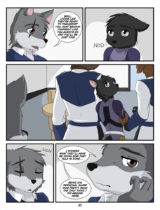Rating: Safe Score: 0 Tags: anthro black_body black_fur brown_eyes canid canine canis claws clothed clothing comic dialogue e621 english_text fangs fur grey_body grey_fur kurapika male mammal military raven_wolf scar teddy_conner teeth text uniform white_eyes wolf yula_(raven_wolf) User: bunchy7s Rating: Safe Score: 0 Tags: anthro black_body black_fur brown_eyes canid canine canis claws clothed clothing comic dialogue e621 english_text fangs fur grey_body grey_fur kurapika male mammal military raven_wolf scar teddy_conner teeth text uniform white_eyes wolf yula_(raven_wolf) User: bunchy7s