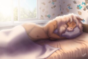 Rating: Explicit Score: 0 Tags: anthro barely_visible_genitalia barely_visible_vulva bed bedroom biped brown_body brown_fur e621 equid equine eyes_closed female fur furniture genitals horse light lying mammal morning navel nude on_side sleeping solo sunlight vulva wiredhooves User: bunchy7s