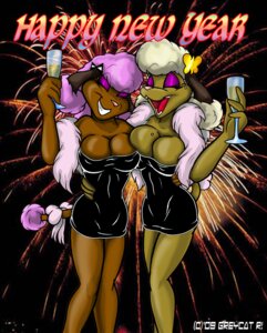 Rating: Questionable Score: 0 Tags: 2009 anthro breasts canid canine canis cleavage clothed clothing domestic_dog duo e621 female franchesca_(greycatr) frenchie_(greycat_r) greycat_rademenes holidays mammal new_year poodle tail tail_tuft tailfro tuft User: bunchy7s