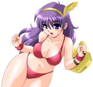 Rating: Questionable Score: 0 Tags: 1girls athena_asamiya bikini blue_eyes female female_only princess_athena purple_hair rule34 shield snk solo toushi_ryoku User: bunchy7s