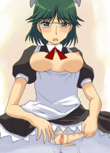 Rating: Explicit Score: 0 Tags: android breasts censored clothes clothing dress eyewear female francisca glasses green_hair kaibutsu_oujo machine maid medium_breasts pantyhose princess_resurrection robot robot_girl rule34 source_request torn_clothes User: bunchy7s