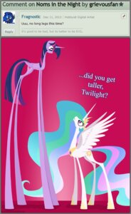 Rating: Safe Score: 0 Tags: 2013 anthro crown cutie_mark deviantart dialogue duo e621 english_text equid equine feathered_wings feathers female friendship_is_magic fur gold_(metal) grievousfan hair hasbro headgear hi_res horn jewelry long_legs mammal multicolored_hair my_little_pony mythological_creature mythological_equine mythology necklace princess_celestia_(mlp) princess_luna_(mlp) purple_body purple_eyes purple_fur purple_hair tall text twilight_sparkle_(mlp) two_tone_hair winged_unicorn wings User: bunchy7s Rating: Safe Score: 0 Tags: 2013 anthro crown cutie_mark deviantart dialogue duo e621 english_text equid equine feathered_wings feathers female friendship_is_magic fur gold_(metal) grievousfan hair hasbro headgear hi_res horn jewelry long_legs mammal multicolored_hair my_little_pony mythological_creature mythological_equine mythology necklace princess_celestia_(mlp) princess_luna_(mlp) purple_body purple_eyes purple_fur purple_hair tall text twilight_sparkle_(mlp) two_tone_hair winged_unicorn wings User: bunchy7s