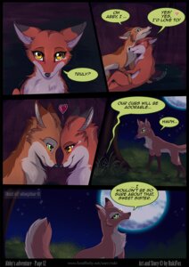 Rating: Safe Score: 0 Tags: 2014 abby_(rukifox) barefoot blush brown_body brown_fur canid canine comic daww dialogue digital_media_(artwork) e621 english_text eyelashes feet female feral fox fur green_eyes half-closed_eyes hi_res keki_(rukifox) love lying male mammal moon narrowed_eyes night outside pawpads paws question_mark red_fox rick_(rukifox) romantic romantic_ambiance romantic_couple rukifox text true_fox url yellow_eyes User: bunchy7s
