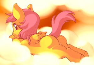 Rating: Explicit Score: 0 Tags: anus butt cloud e621 equid equine feathered_wings feathers female feral friendship_is_magic genitals hair hasbro looking_at_viewer looking_back lying mammal my_little_pony mythological_creature mythological_equine mythology on_front orange_body orange_feathers outside pegasus purple_eyes purple_hair scootaloo_(mlp) sky skyscape solo tail vulva wings young young_feral zanthu User: bunchy7s