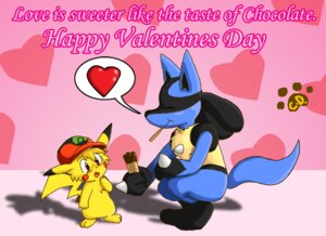 Rating: Safe Score: 0 Tags: anthro ash_ketchum ashchu blue_body blue_fur blush brown_eyes candy canid canine chocolate clothing coshi-dragonite dessert duo e621 eyes_closed food fur generation_1_pokemon generation_4_pokemon hat headgear headwear heart_symbol holidays lucario male mammal nintendo pikachu pocky pokemon pokemon_(species) rodent tail valentine's_day yellow_body yellow_fur User: bunchy7s