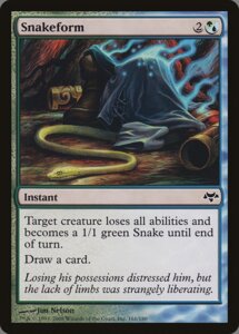 Rating: Safe Score: 0 Tags: 2008 armor blue_mana_symbol boots card card_template clothing copyright_symbol e621 english_text eventide_(magic) expansion_symbol footwear green_body green_mana_symbol green_scales hasbro jim_nelson magic:_the_gathering magic:_the_gathering_card male mana_symbol number official_art reptile scales scalie shadowmoor shirt shoes snake solo symbol text topwear trading_card trading_card_template transformation wizards_of_the_coast User: bunchy7s