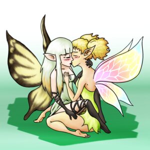 Rating: Questionable Score: 0 Tags: 1:1 airy_(bravely_default) blonde_hair blush bravely_default breast_grab breasts cleavage clothed clothing crossover dragon's_crown duo e621 fairy female female/female gloves hair hand_on_breast handwear hi_res humanoid insect_wings kissing silicon_studio tiki_(dragon's_crown) unknown_artist vanillaware wings User: bunchy7s