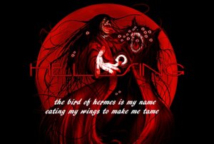 Rating: Safe Score: 0 Tags: alucard_(hellsing) baskerville_(hellsing) biped black_and_red blood bodily_fluids canid canid_demon canine circle clothing coat demon digital_media_(artwork) duo e621 eldritch_abomination english_text full-length_portrait gloves hair handwear hellhound hellsing humanoid long_hair male mammal monster monstrous_humanoid moon multi_eye mythological_canine mythological_creature mythology nightmare_fuel portrait quadruped reaching red_eyes red_moon red_theme standing text tongue topwear trenchcoat unknown_artist vampire white_clothing white_gloves white_handwear User: bunchy7s