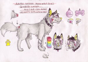 Rating: Explicit Score: 0 Tags: all_fours animal_genitalia band-aid bandage blood bodily_fluids bodypaint bone canid canine canis collar collar_tag digitigrade domestic_dog e621 face_paint feral footprint fully_sheathed fur genitals grey_body grey_fur hi_res kaiaki_moonwolf_(i-ki) male mammal model_sheet pawprint paws quadruped rainbow sheath side_view simple_background sleeves smoke solo tail toony tsukinoookami User: bunchy7s