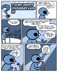Rating: Safe Score: 0 Tags: 2010 anthro audience avian bird comedian comic crowd dialogue e621 electronics english_text female group humor joke microphone nedroid question reginald_(nedroid) solo_focus speech_bubble text User: bunchy7s