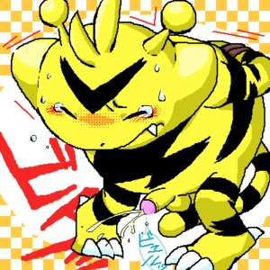 Rating: Explicit Score: 0 Tags: antennae balls black_fur blush bound claws closed_eyes closed_mouth color cum cute_fang electabuzz erection front_view fur furry_tail male male_only nude penis pokemon rule34 solo sweat tail tear testicles yellow_fur User: bunchy7s