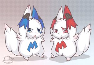 Rating: Safe Score: 0 Tags: ambiguous_gender blue_body blue_eyes blue_fur blue_markings blush daww duo e621 fur generation_3_pokemon huiro markings nintendo pokemon pokemon_(species) red_eyes red_markings shiny_pokemon tail white_body white_fur zangoose User: bunchy7s