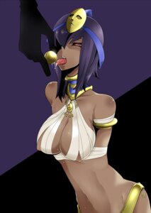 Rating: Explicit Score: 0 Tags: black_hair blue_eyes breasts cofagrigus cosplay costume dark_skin egyptian egyptian_female female human ind-kary jewelry mummy navel necklace nintendo pokemon pokemon_bw red_sclera rule34 saliva solo_focus tongue User: bunchy7s