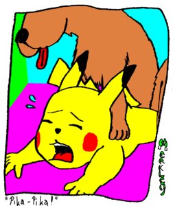 Rating: Explicit Score: 0 Tags: color dog feral front_view fur interspecies male male_only multiple_males nintendo nude pikachu pokemon rule34 sex tagme tongue yaoi User: bunchy7s