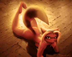Rating: Questionable Score: 0 Tags: anthro biped cc-by-nc-nd creative_commons dawkz e621 female floor freely_redistributable kela lying mammal nude on_front procyonid raccoon solo tail User: bunchy7s