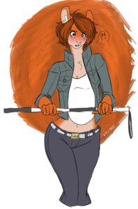 Rating: Safe Score: 0 Tags: 2012 anthro blind cane clothing confusion disability e621 female hair interrobang mammal red_hair rodent sciurid solo tree_squirrel valiant_(artist) white_cane User: bunchy7s