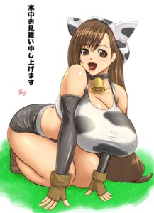 Rating: Questionable Score: 0 Tags: bell big_breasts bovid bovine breasts brown_hair cattle clothing cowbell e621 female final_fantasy final_fantasy_vii gloves grandfathered_content hair handwear huge_breasts human human_only looking_at_viewer mammal not_furry open_mouth solo square_enix tenji tifa_lockhart User: bunchy7s Rating: Questionable Score: 0 Tags: bell big_breasts bovid bovine breasts brown_hair cattle clothing cowbell e621 female final_fantasy final_fantasy_vii gloves grandfathered_content hair handwear huge_breasts human human_only looking_at_viewer mammal not_furry open_mouth solo square_enix tenji tifa_lockhart User: bunchy7s