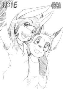 Rating: Safe Score: 0 Tags: acchan_(arkaid) anthro arkaid black_and_white buckteeth camera_view canid canine child clothed clothed_anthro clothed_female clothed_male clothing cuddling domestic_cat duo e621 felid feline felis female female_anthro flying_fox_(artist) fox front_view hair happy hatching_(art) hybrid lagomorph leporid looking_at_viewer looking_up male male_anthro mammal monochrome o'clock piercing rabbit recording rodent selfie shaded shirt sketch slim slim_male smile snout t-shirt teeth time tongue tongue_out topwear wishbone_mouth young young_anthro young_female young_male User: bunchy7s