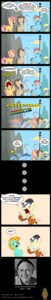 Rating: Safe Score: 0 Tags: 2014 absurd_res alternate_species azumanga_daioh blonde_hair blue_body blue_eyes blue_feathers blue_fur bottomless brown_body brown_fur brown_hair burgess_meredith chiyo-father clothed clothing comic cutie_mark derpy_hooves_(mlp) e621 english_text equid equine exclamation_point eyes_closed feathered_wings feathers female flagpole friendship_is_magic fur green_body green_fur grey_body grey_fur hair hasbro hi_res lightning_dust_(mlp) long_image male mammal multicolored_hair my_little_pony mythological_creature mythological_equine mythology niban-destikim open_mouth outside pegasus pink_eyes pink_hair ponification question_mark rainbow_dash_(mlp) shirt sky tall_image text topwear url wings yellow_eyes User: bunchy7s