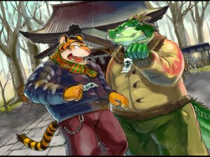 Rating: Safe Score: 0 Tags: anthro asian_mythology black_bars chain clothed clothing dragon duo dutch_angle e621 east_asian_mythology eastern_dragon felid fortune_telling fur furred_dragon furred_scalie hair japanese letterbox male mammal matomonstera mythological_creature mythological_scalie mythology pantherine religion scalie shide shimenawa shinto shrine slightly_chubby tail tiger User: bunchy7s