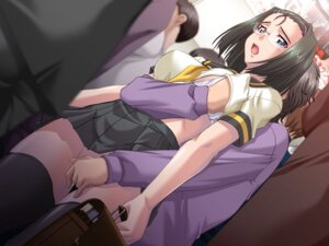 Rating: Explicit Score: 0 Tags: 1girls blue_eyes bra breasts chikan clothes_lift dutch_angle female fingering game_cg glasses grabbing_another's_breast green_hair groping joshikousei_kairaku_tokkyuu_chikan_junkie kaen_miso male medium_breasts miyake_yumi moaning molestation multiple_boys multiple_males no_panties rule34 school_uniform serafuku shirt_lift short_hair skirt skirt_lift straight thighhighs train train_interior underwear white_bra User: bunchy7s