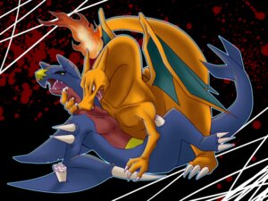 Rating: Questionable Score: 0 Tags: 2012 4:3 abstract_background bite bodily_fluids charizard claws dragon duo e621 feral fight fire flaming_tail garchomp generation_1_pokemon generation_4_pokemon kumaringo_(suouasagi) male membrane_(anatomy) membranous_wings monster mythological_creature mythological_scalie mythology neck_bite nintendo open_mouth orange_body orange_skin pokemon pokemon_(species) saliva saliva_string scalie tail toe_claws wings User: bunchy7s