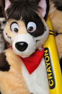 Rating: Safe Score: 0 Tags: absurd_res ambiguous_gender anthro biped brown_eyes canid canine canis char_(photographer) clothing costume crayon domestic_dog e621 frisbee_(character) front_view fursuit grandfathered_content half-length_portrait hi_res kerchief mammal neckerchief neckwear photography_(artwork) portrait pose real red_clothing red_kerchief red_neckerchief solo standing User: bunchy7s