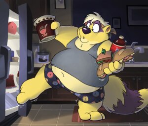 Rating: Safe Score: 0 Tags: accessory anthro appliance barefoot biped bottomwear clothing e621 feet food fridge fur headband kitchen kitchen_appliance male mammal overweight overweight_anthro overweight_male procyonid raccoon raccoondrew sandwich_(food) shirt shorts solo tail tank_top topwear underwear yellow_body yellow_fur User: bunchy7s Rating: Safe Score: 0 Tags: accessory anthro appliance barefoot biped bottomwear clothing e621 feet food fridge fur headband kitchen kitchen_appliance male mammal overweight overweight_anthro overweight_male procyonid raccoon raccoondrew sandwich_(food) shirt shorts solo tail tank_top topwear underwear yellow_body yellow_fur User: bunchy7s
