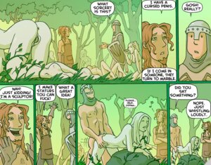 Rating: Explicit Score: 0 Tags: agalmatophilia alternating_focus anus calling_for_help comic curse detailed_background dialogue digital_media_(artwork) duo_focus e621 english_text female forced forest genitals grass group human humor inanimate_transformation male male/female mammal medieval melee_weapon not_furry oglaf outside penetration petrification plant rape rock sculpture seven_frame_image sex shield speech_bubble statue sword talking_to_another text transformation tree vaginal vaginal_penetration vines vulva warrior weapon whispering wood User: bunchy7s