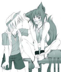 Rating: Safe Score: 0 Tags: animal_humanoid anklet bare_shoulders barefoot blush canid canid_humanoid canine canine_humanoid canis chair chisato_kirin clothing cool_colors curious dog_humanoid dog_tags dog_tail domestic_dog duo e621 feet female furniture hair humanoid jewelry low_res male mammal mammal_humanoid monochrome one_eye_closed panties romantic romantic_couple shirt sitting smile spread_legs spreading swimming_trunks swimwear table tail tank_top teal_theme topwear underwear wink wolf wolf_humanoid wolf_tail wristband young User: bunchy7s