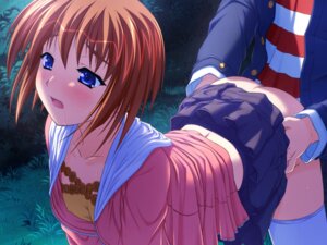 Rating: Explicit Score: 0 Tags: akai_canvas_series_nadeshiko_~aka_no_rasen~ ass blue_eyes blush brown_hair canvas_(series) canvas_2 cg doggy_style erect_nipples female from_behind game_cg jpeg_artifacts kneeling legwear nipples no_bra open_mouth outdoors rule34 saliva sasamine_rika sex skirt skirt_lift sweat thighhighs white_legwear white_thighhighs yamino_kenji zettai_ryouiki User: bunchy7s
