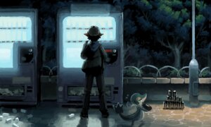 Rating: Safe Score: 0 Tags: 5:3 amuza bottomwear can clothed clothing container detailed_background digital_media_(artwork) duo e621 elemental_creature feral flora_fauna footwear fully_clothed generation_5_pokemon green_body green_skin hair hat headgear headwear hilbert_(pokemon) holding_object human machine male mammal night nintendo nude outside pants plant pokemon pokemon_(species) shoes short_hair size_difference snivy standing street_lamp trash tree vending_machine walking yellow_body yellow_skin User: bunchy7s