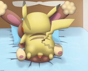 Rating: Explicit Score: 0 Tags: bed buneary female feral missionary_position mouse nintendo pikachu pokemon pussy rabbit rodent rule34 sex tail vaginal_penetration User: bunchy7s