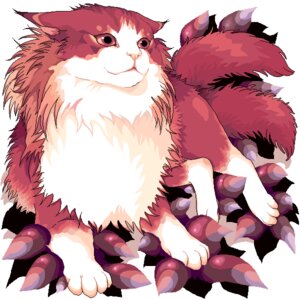 Rating: Safe Score: 0 Tags: 1:1 ambiguous_gender bakeneko7 domestic_cat e621 felid feline felis feral fur looking_at_viewer mammal red_body red_eyes red_fur simple_background solo tail white_background User: bunchy7s