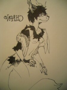 Rating: Questionable Score: 0 Tags: 3:4 breasts chrono_stygian e621 feathered_wings feathers female horn monochrome monster nipples nude sketch solo tail thatdamngoat wings User: bunchy7s