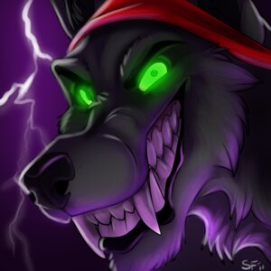 Rating: Safe Score: 0 Tags: 1:1 anthro black_nose bust_portrait canid canine canis clothing digital_media_(artwork) e621 electricity fangs glowing glowing_eyes green_eyes headgear headkerchief headwear icon ifus kerchief lightning looking_at_viewer lupine_assassin male mammal portrait solo teeth wolf User: bunchy7s