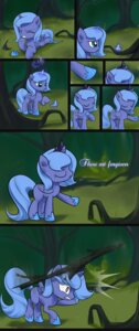 Rating: Safe Score: 0 Tags: absurd_res blue_body blue_feathers blue_fur blue_hair clothing comic crown detailed_background e621 english_text equid equine eyes_closed feathered_wings feathers female feral footwear forest friendship_is_magic fur glowing grass hair hasbro headgear hi_res horn levitation magic mammal my_little_pony mythological_creature mythological_equine mythology open_mouth outside pain plant princess princess_luna_(mlp) quadruped root royalty shoes solo tail text tree twilite-sparkleplz winged_unicorn wings young young_feral User: bunchy7s