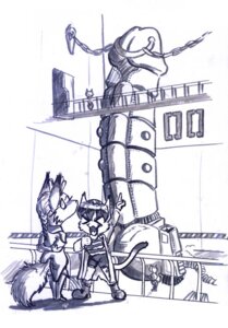Rating: Explicit Score: 0 Tags: 2008 >_< amiral_aesir anthro canid canine dildo e621 eyes_closed felid female for_science! fox gesture group hand_gesture hangar kitsune_daji lol_comments mammal military monochrome phallic pointing pris scientist sex_toy sketch spacecraft tail vehicle what what_has_science_done User: bunchy7s