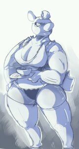 Rating: Safe Score: 0 Tags: big_breasts big_nose blush bodily_fluids bowl breasts clothing conkeldurr container e621 female generation_5_pokemon hi_res humanoid legwear maid_uniform muscular muscular_female muscular_humanoid nintendo panties pokemon pokemon_(species) shamelesss solo stockings tears underwear uniform User: bunchy7s