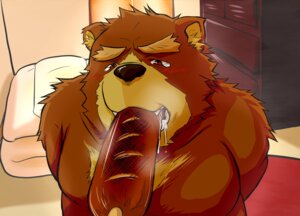 Rating: Questionable Score: 0 Tags: 2011 anthro bear blush bodily_fluids brown_body brown_eyes brown_fur corndog e621 food food_fetish fur inside juuichi_mikazuki male mammal meat morenatsu nude overweight overweight_anthro overweight_male saliva sausage solo steam suggestive suggestive_food tan_body tan_fur tears ursine z-juugoya_izayoi User: bunchy7s